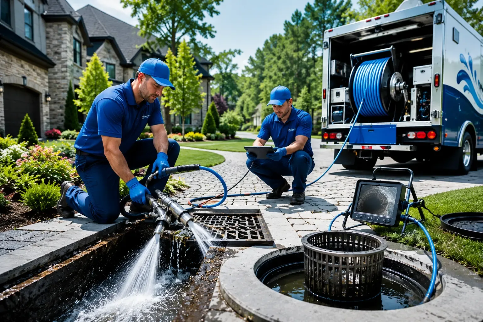 Local outdoor drain cleaning professionals in Woolstock, IA